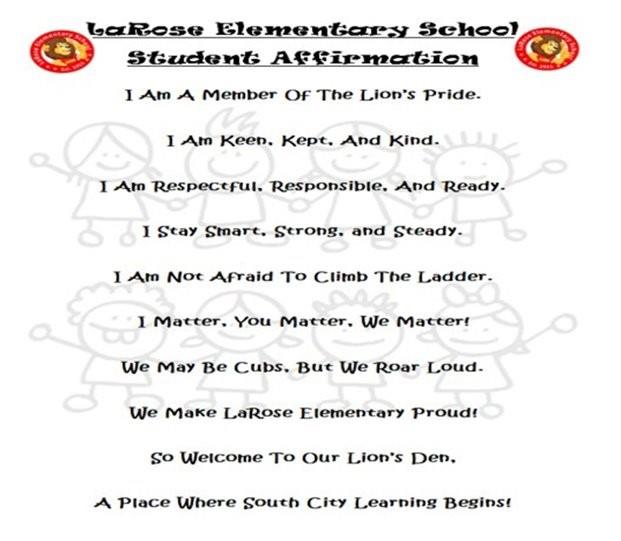 Student Affirmation 